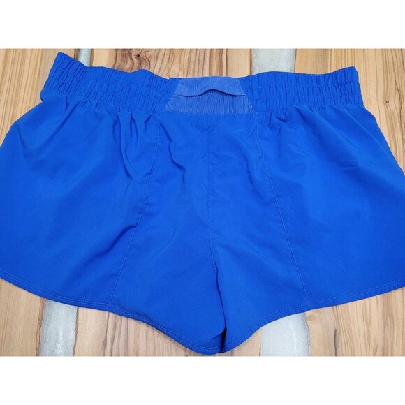 Nike Dri‑Fit Women Running Shorts Blue XL Lightweight Lined Activewear - Picture 2 of 5